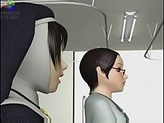 Anime Japanese nun